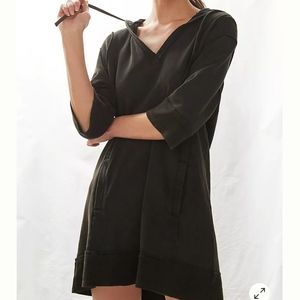 Anthropologie Daily Practice flounce hooded dress XS